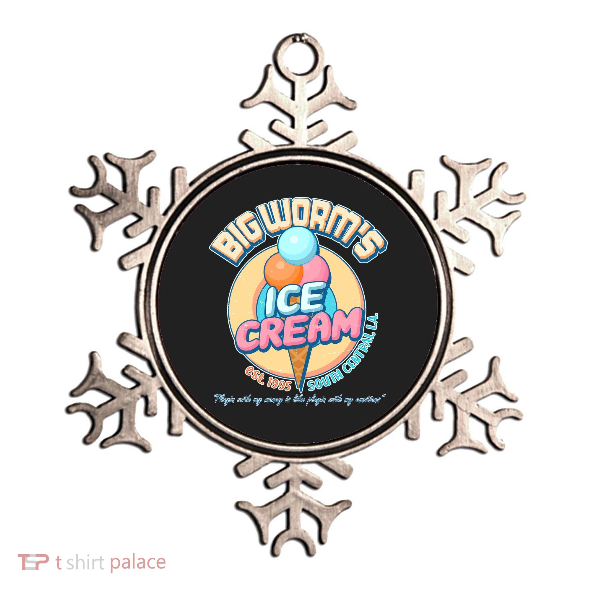 Big Worm's Ice Cream Est 1995 Ornament