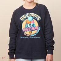 Big Worm's Ice Cream Est 1995 Women's Sweatshirt thumb 0