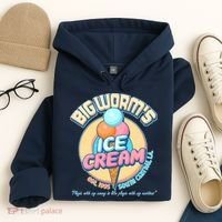 Big Worm's Ice Cream Est 1995 Hoodie thumb 4