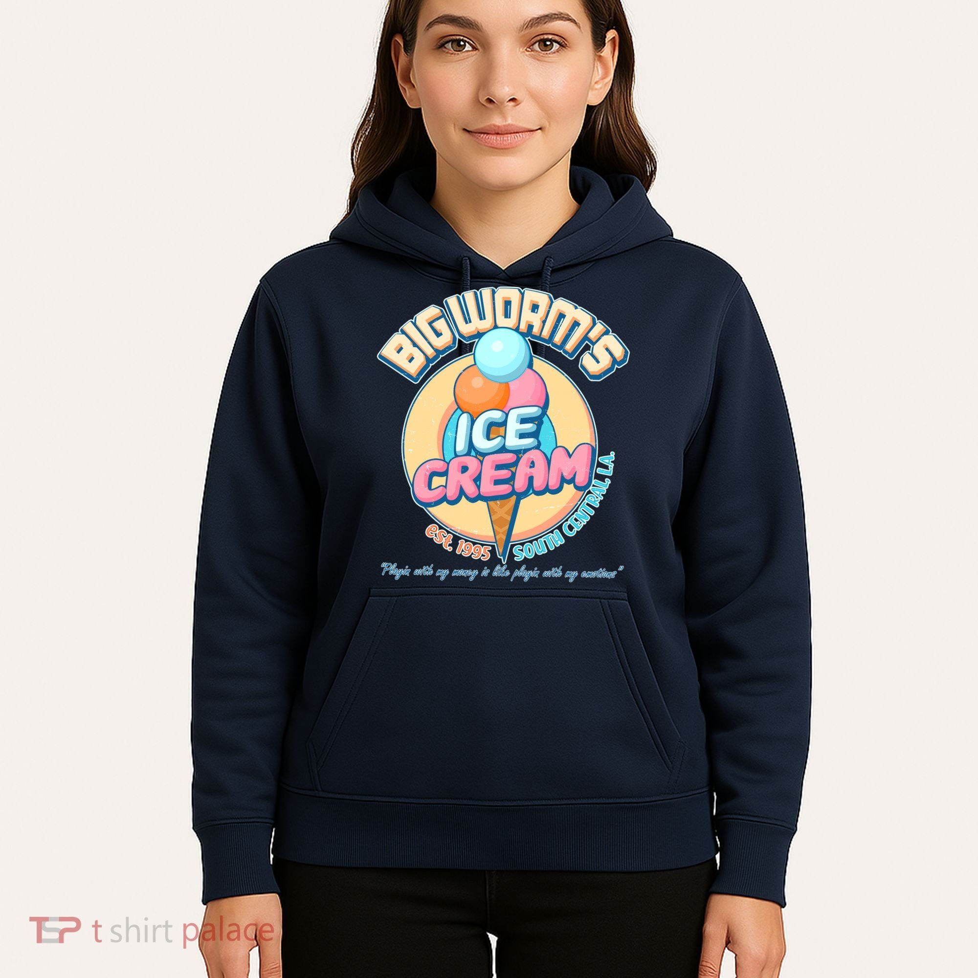 Big Worm's Ice Cream Est 1995 Hoodie