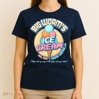Big Worm's Ice Cream Est 1995 T-Shirt thumb 4