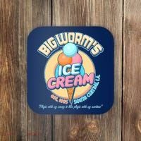 Big Worm's Ice Cream Est 1995 Coaster thumb 0