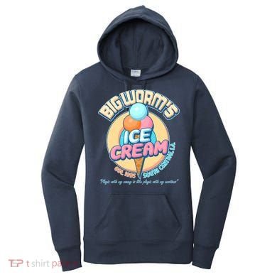 Big Worm's Ice Cream Est 1995 Women's Hoodie