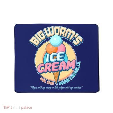 Big Worm's Ice Cream Est 1995 Mousepad