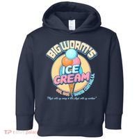 Big Worm's Ice Cream Est 1995 Toddler Hoodie thumb 0