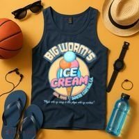 Big Worm's Ice Cream Est 1995 Tank Top thumb 4