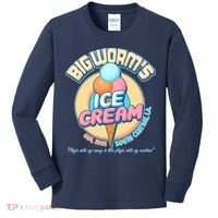 Big Worm's Ice Cream Est 1995 Kids Long Sleeve Shirt thumb 0
