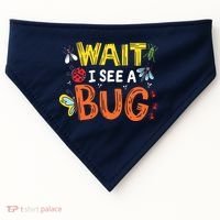 Bug Insect Gift For Entomologists And Bug Lovers USA-Made Doggie Bandana thumb 0