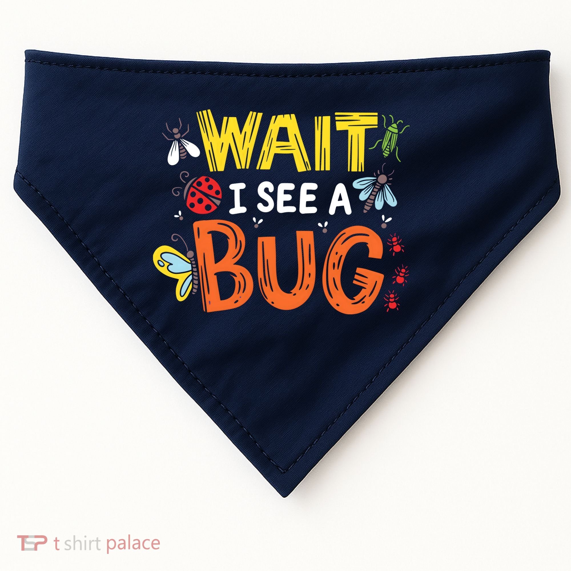 Bug Insect Gift For Entomologists And Bug Lovers USA-Made Doggie Bandana