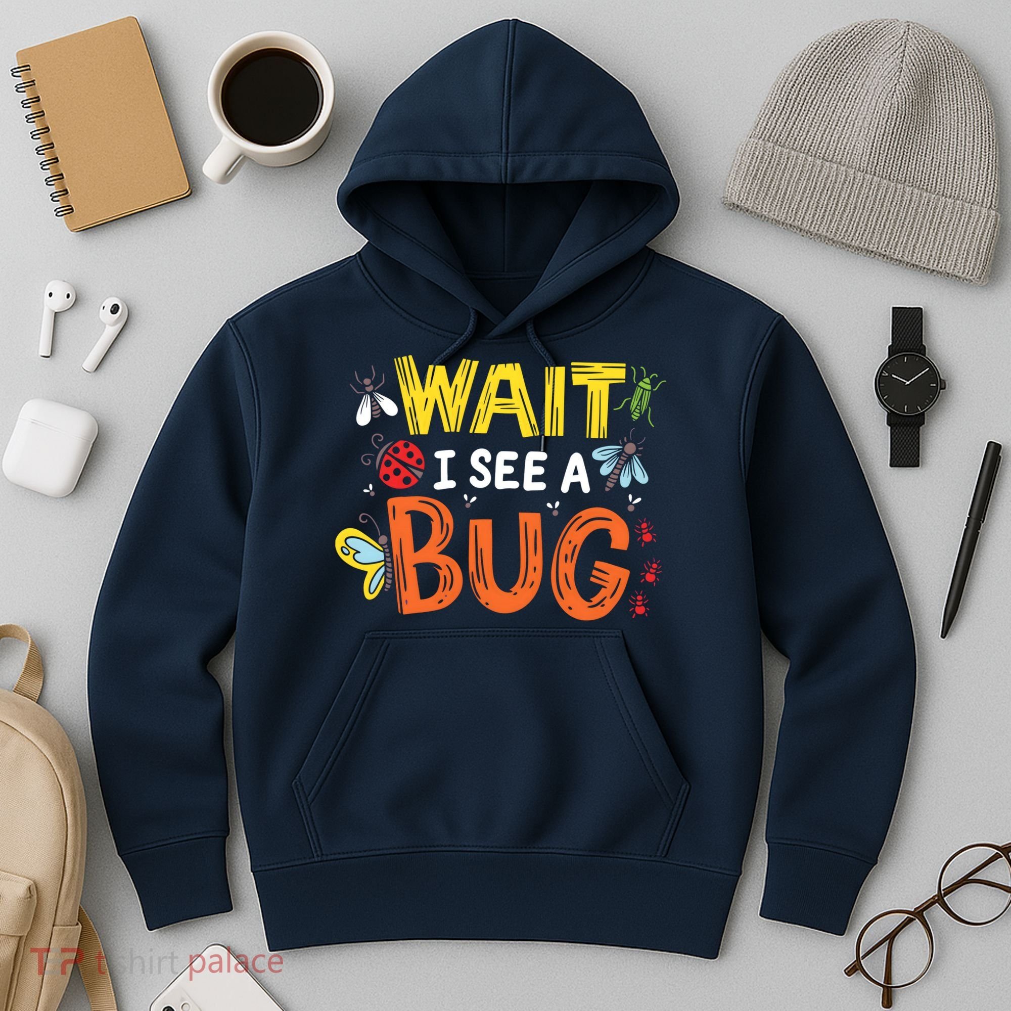 Bug Insect Gift For Entomologists And Bug Lovers Hoodie