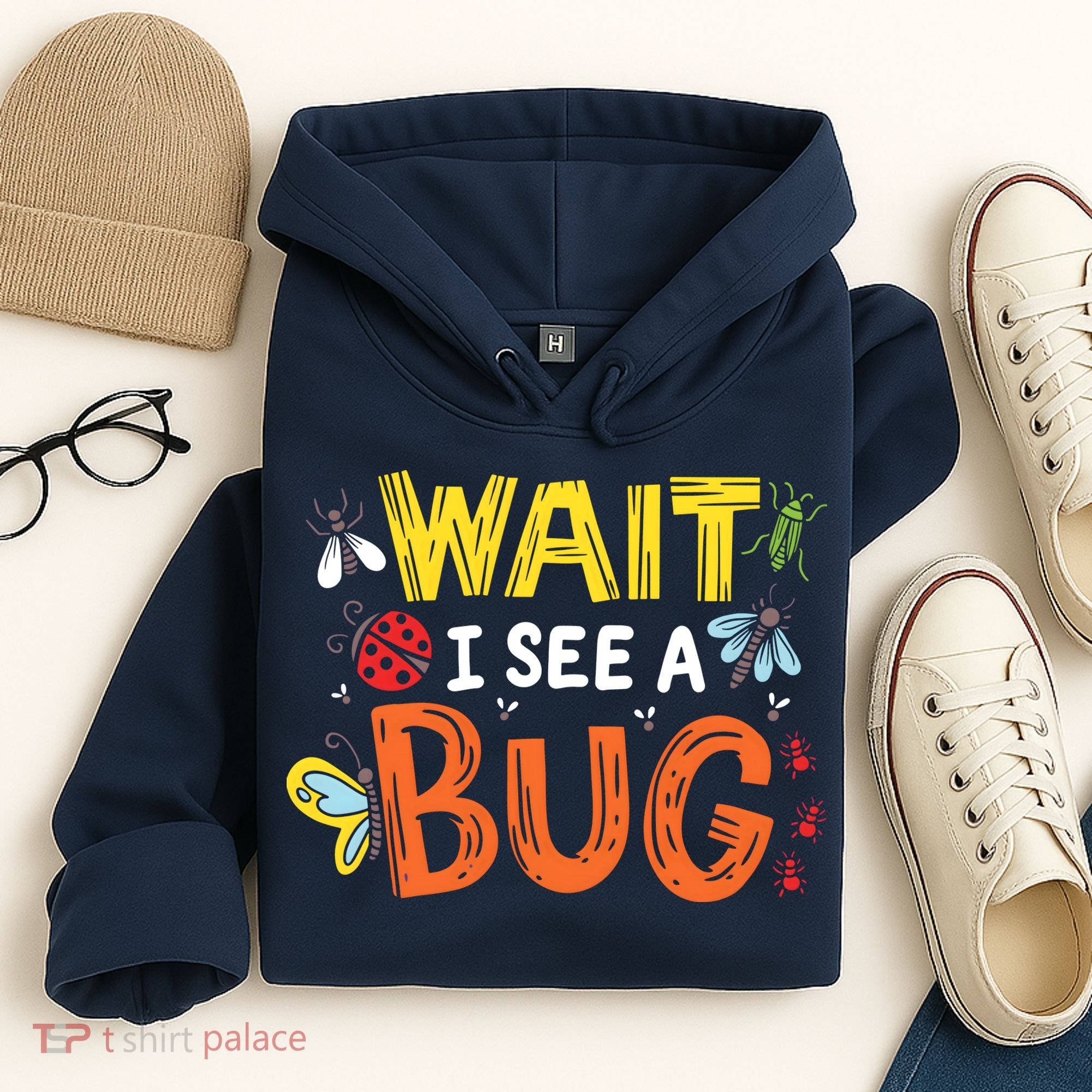 Bug Insect Gift For Entomologists And Bug Lovers Hoodie