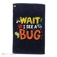 Bug Insect Gift For Entomologists And Bug Lovers Golf Towel thumb 0