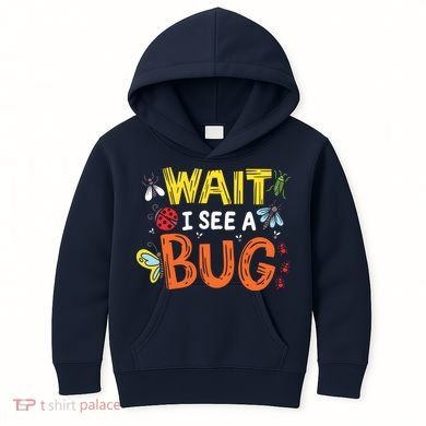 Bug Insect Gift For Entomologists And Bug Lovers Kids Hoodie