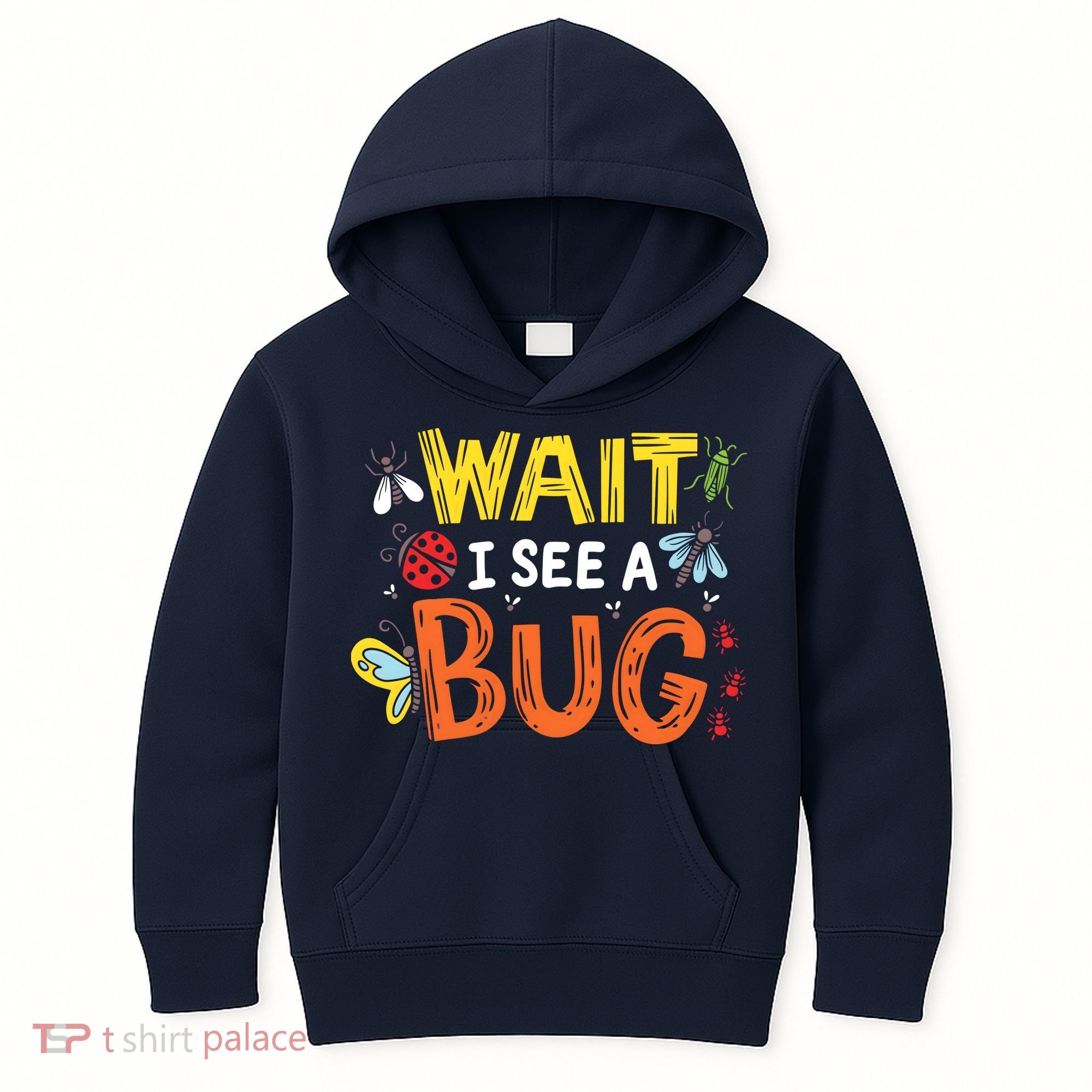 Bug Insect Gift For Entomologists And Bug Lovers Kids Hoodie