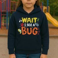 Bug Insect Gift For Entomologists And Bug Lovers Kids Hoodie thumb 3