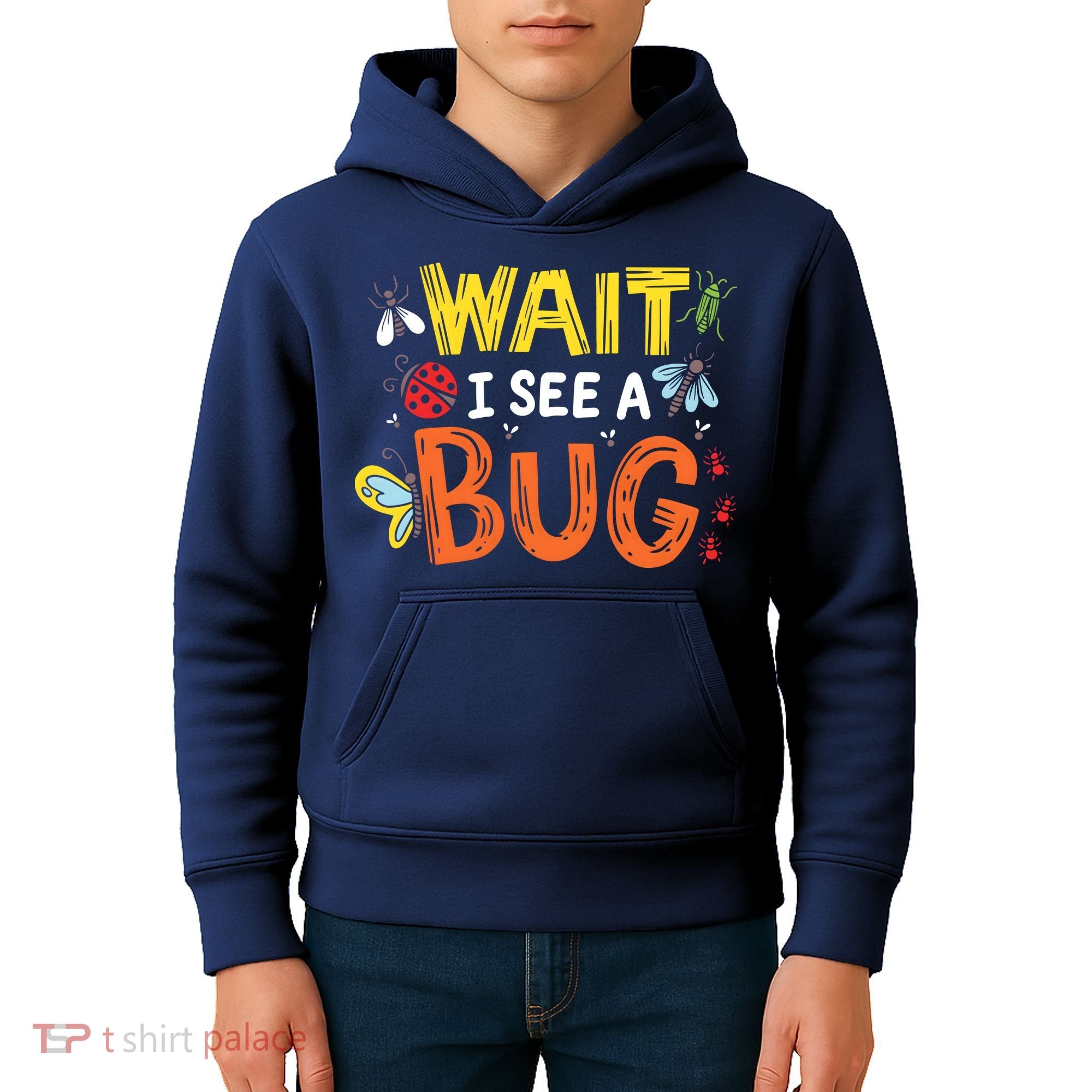 Bug Insect Gift For Entomologists And Bug Lovers Kids Hoodie