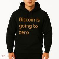 Bitcoin Is Going To Add Another Zero Hidden Message Black Hoodie thumb 2