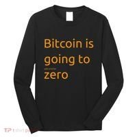 Bitcoin Is Going To Add Another Zero Hidden Message Black Long Sleeve Shirt thumb 0