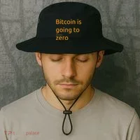 Bitcoin Is Going To Add Another Zero Hidden Message Black Bucket Hat thumb 2