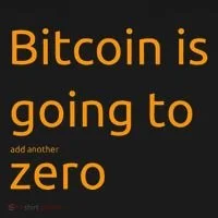 Bitcoin Is Going To Add Another Zero Hidden Message Black Bucket Hat thumb 4
