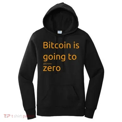 Bitcoin Is Going To Add Another Zero Hidden Message Black Women's Hoodie