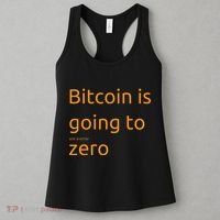 Bitcoin Is Going To Add Another Zero Hidden Message Black Women's Tank Top thumb 3