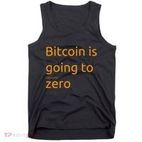 Bitcoin Is Going To Add Another Zero Hidden Message Black Tank Top thumb 0