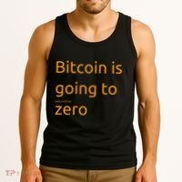 Bitcoin Is Going To Add Another Zero Hidden Message Black Tank Top thumb 3