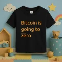 Bitcoin Is Going To Add Another Zero Hidden Message Black Toddler T-Shirt thumb 3