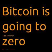 Bitcoin Is Going To Add Another Zero Hidden Message Black Women's Long Sleeve Shirt thumb 2