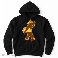 Bigfoot Carrying Taco Cinco de Mayo Hoodie thumb 0