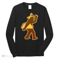 Bigfoot Carrying Taco Cinco de Mayo Long Sleeve Shirt thumb 0
