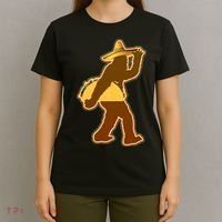 Bigfoot Carrying Taco Cinco de Mayo T-Shirt thumb 4