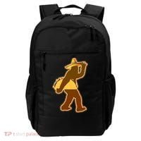 Bigfoot Carrying Taco Cinco de Mayo Backpack thumb 0