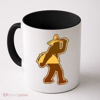 Bigfoot Carrying Taco Cinco de Mayo Coffee Mug thumb 0