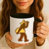 Bigfoot Carrying Taco Cinco de Mayo Coffee Mug thumb 3