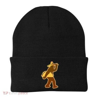 Bigfoot Carrying Taco Cinco de Mayo Beanie