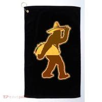 Bigfoot Carrying Taco Cinco de Mayo Golf Towel thumb 0