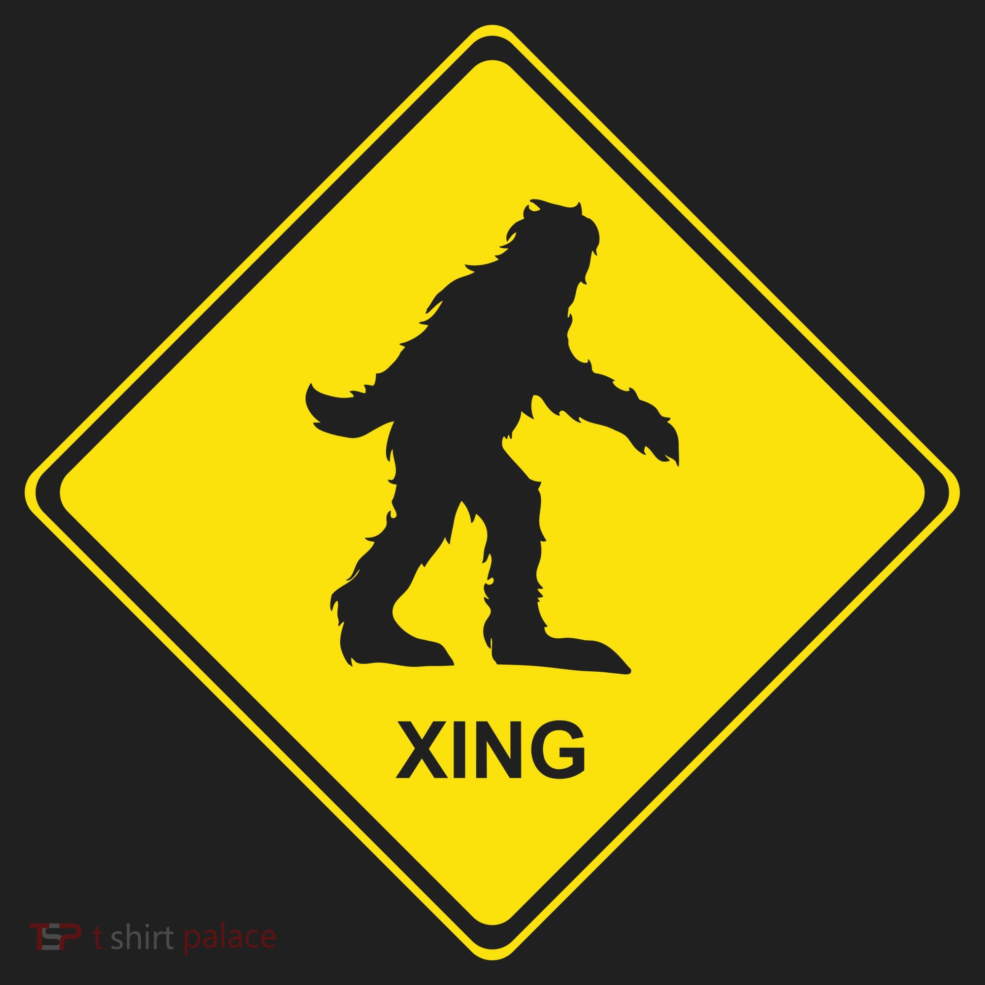 Bigfoot Crossing XING Tumbler