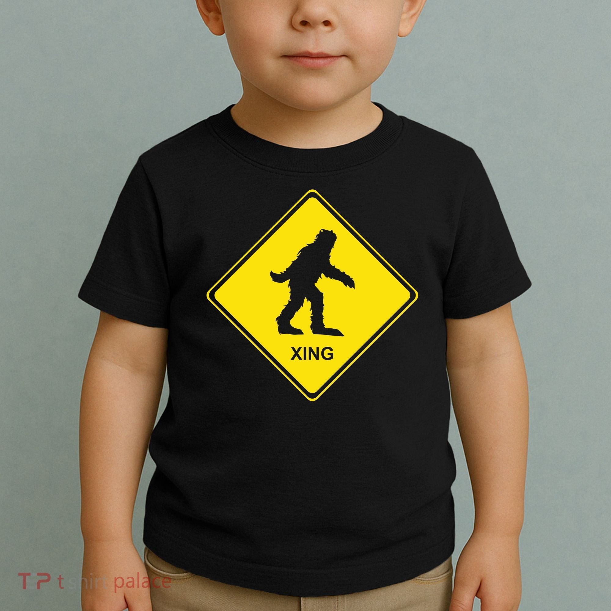 Bigfoot Crossing XING Toddler T-Shirt