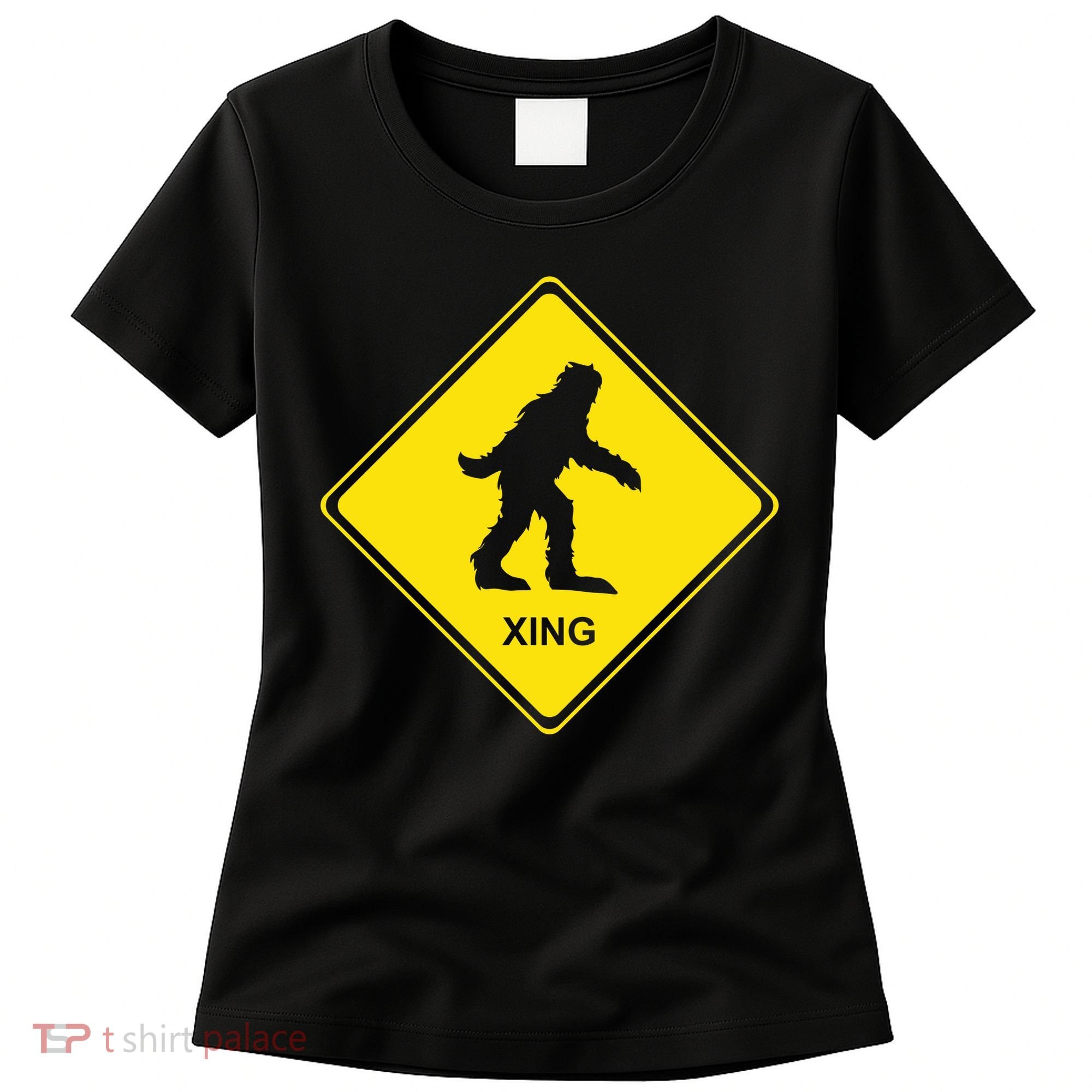 Bigfoot Crossing XING Women's T-Shirt