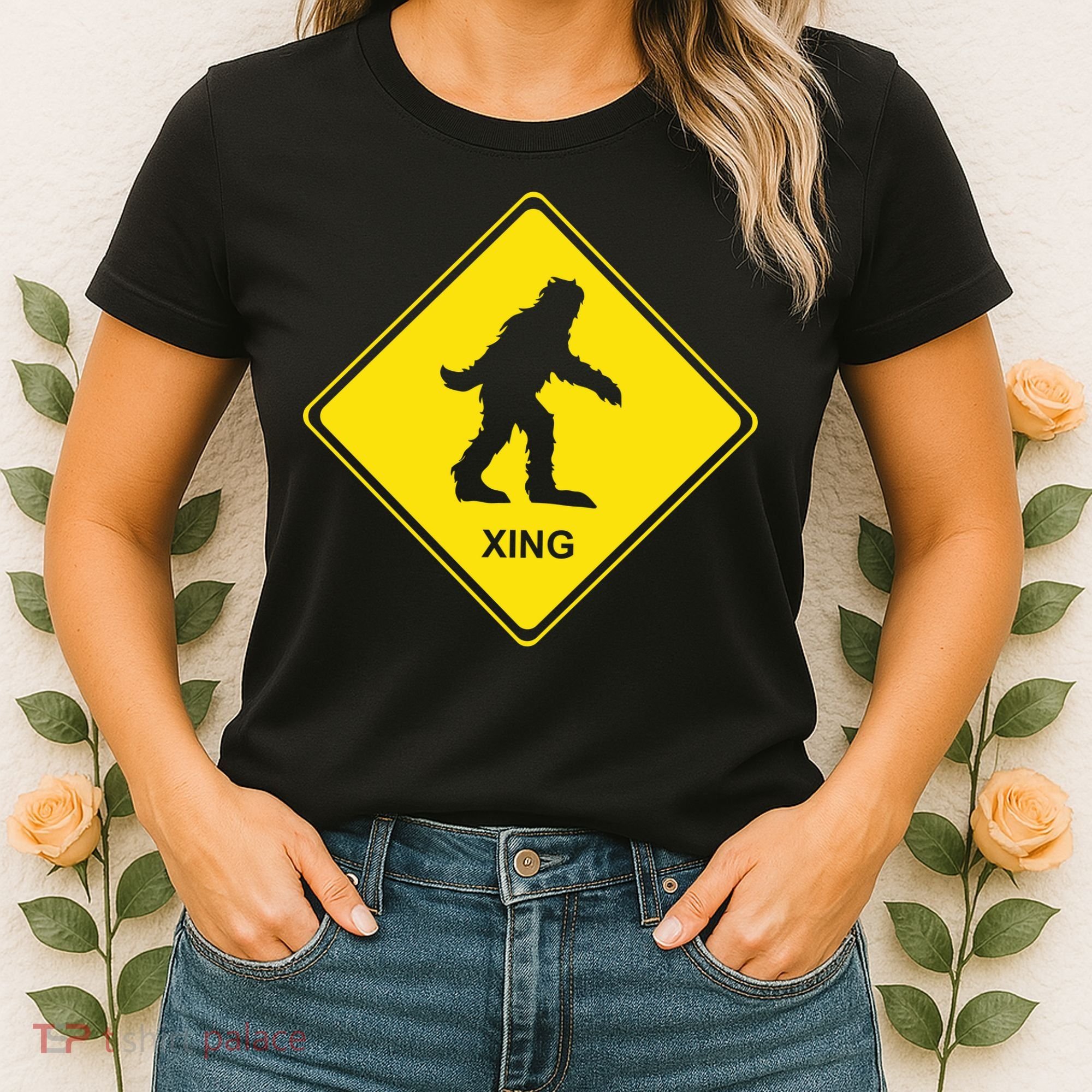 Bigfoot Crossing XING Women's T-Shirt