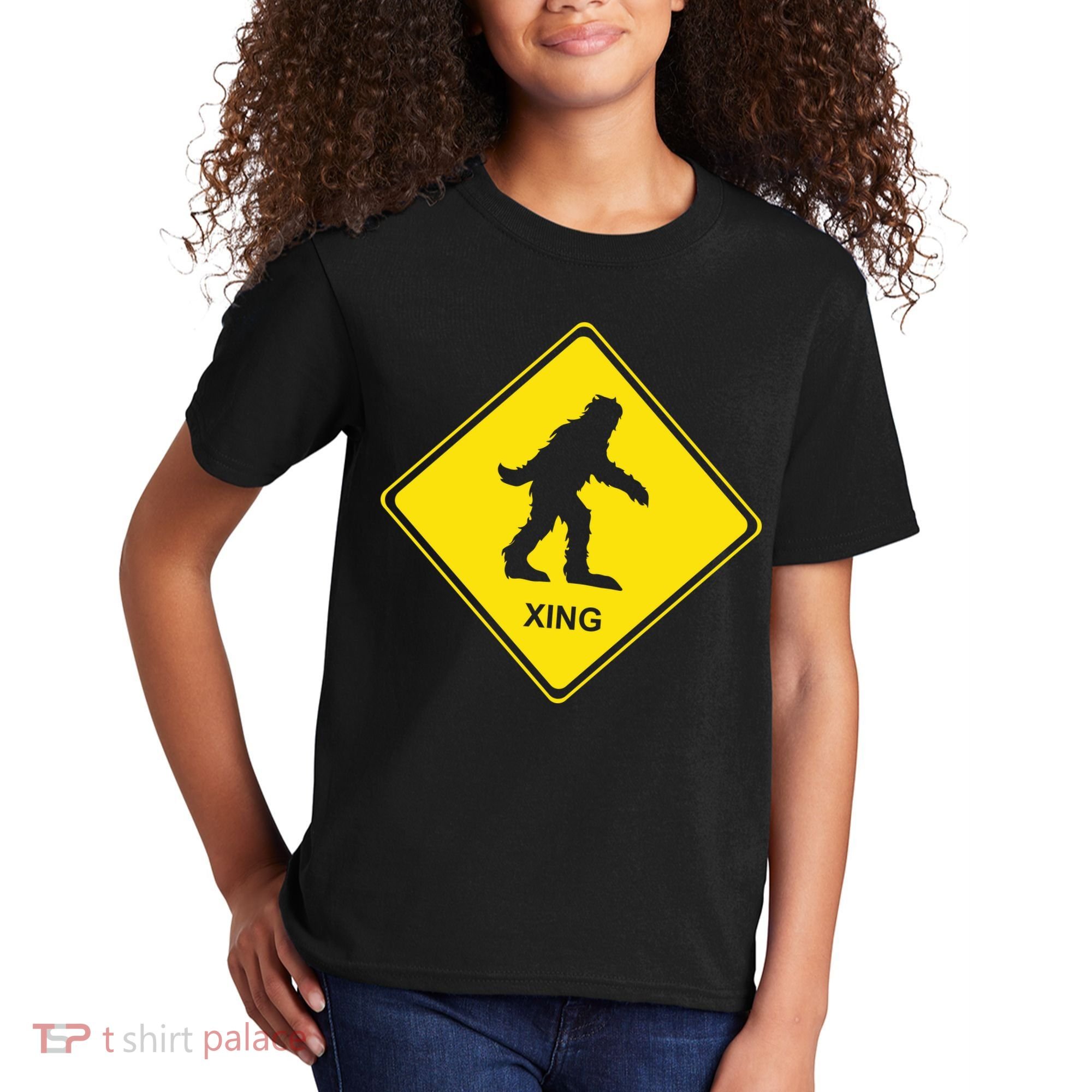 Bigfoot Crossing XING Kids T-Shirt