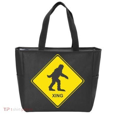 Bigfoot Crossing XING Tote Bag
