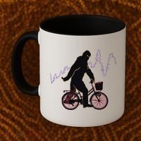 Bigfoot Cycling Coffee Mug thumb 2