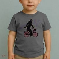 Bigfoot Cycling Toddler T-Shirt thumb 2