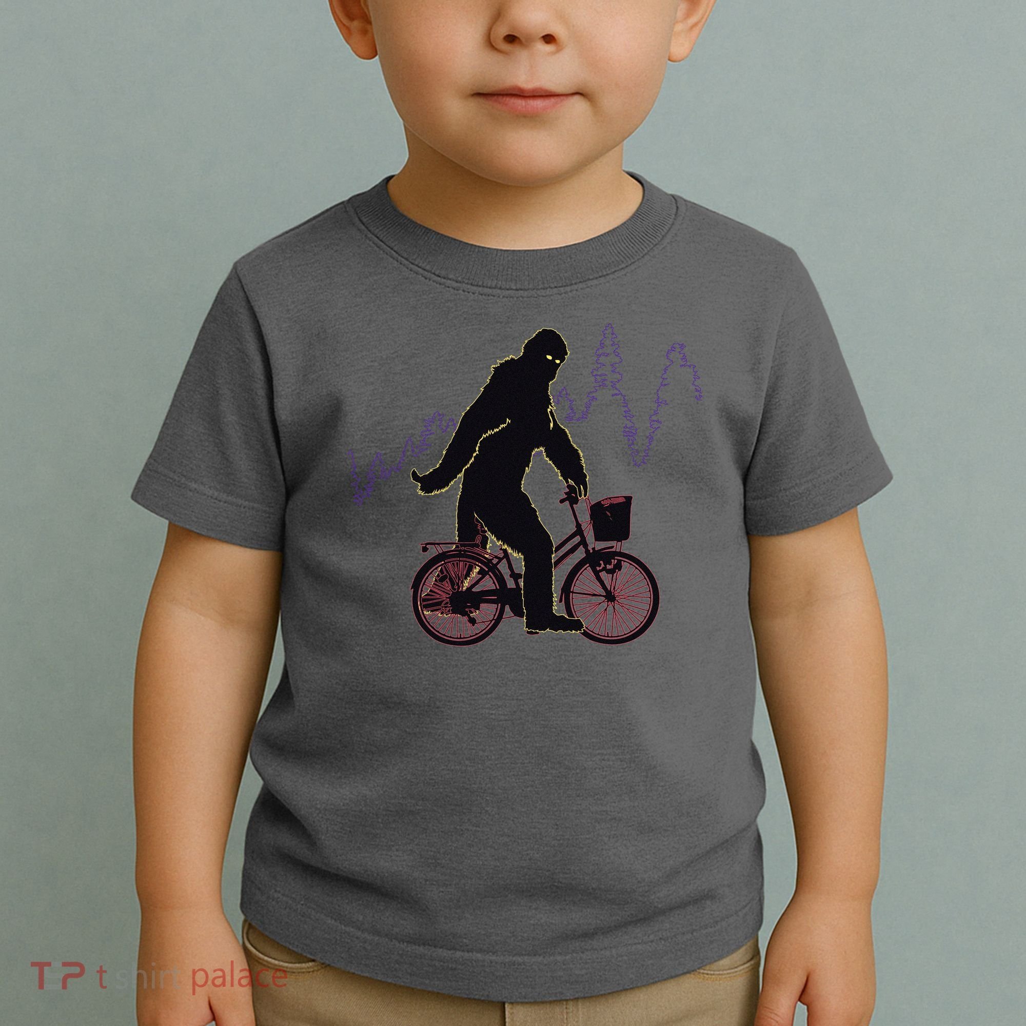 Bigfoot Cycling Toddler T-Shirt