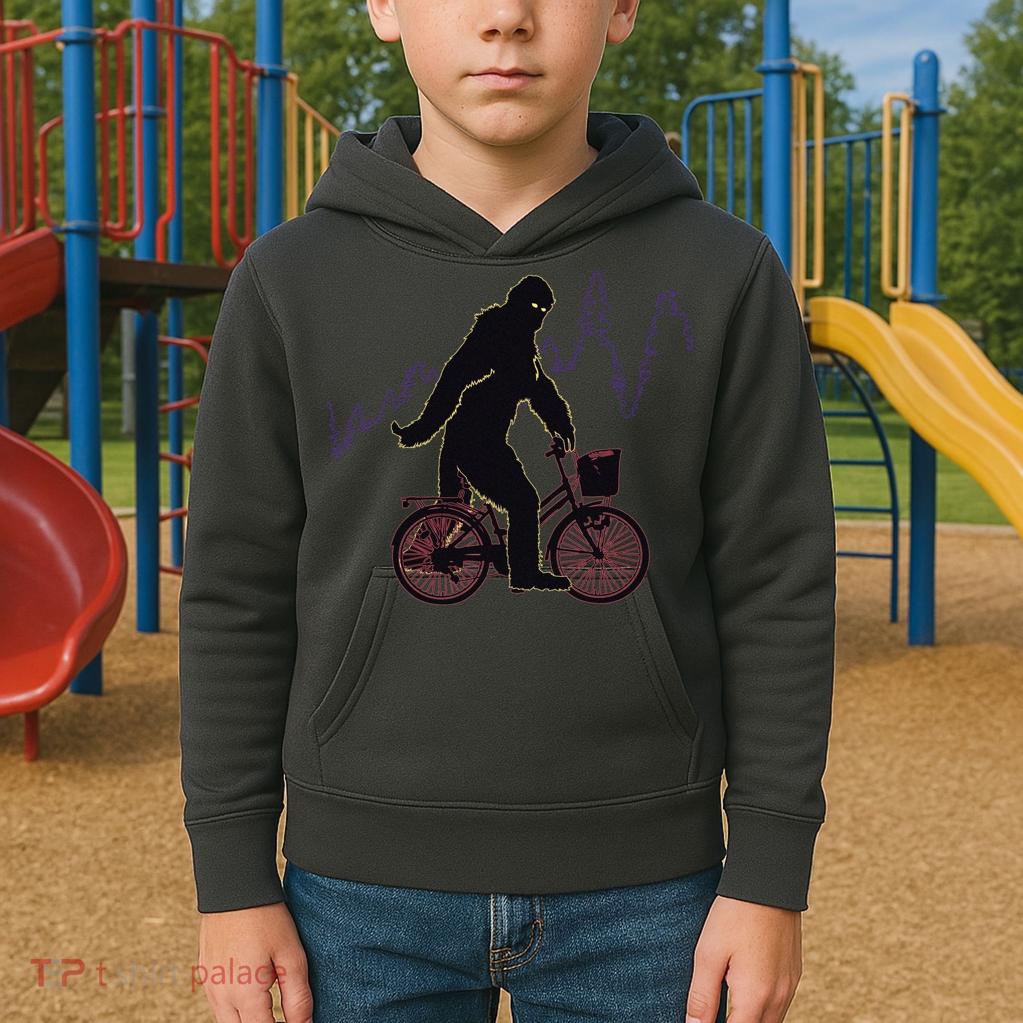Bigfoot Cycling Kids Hoodie