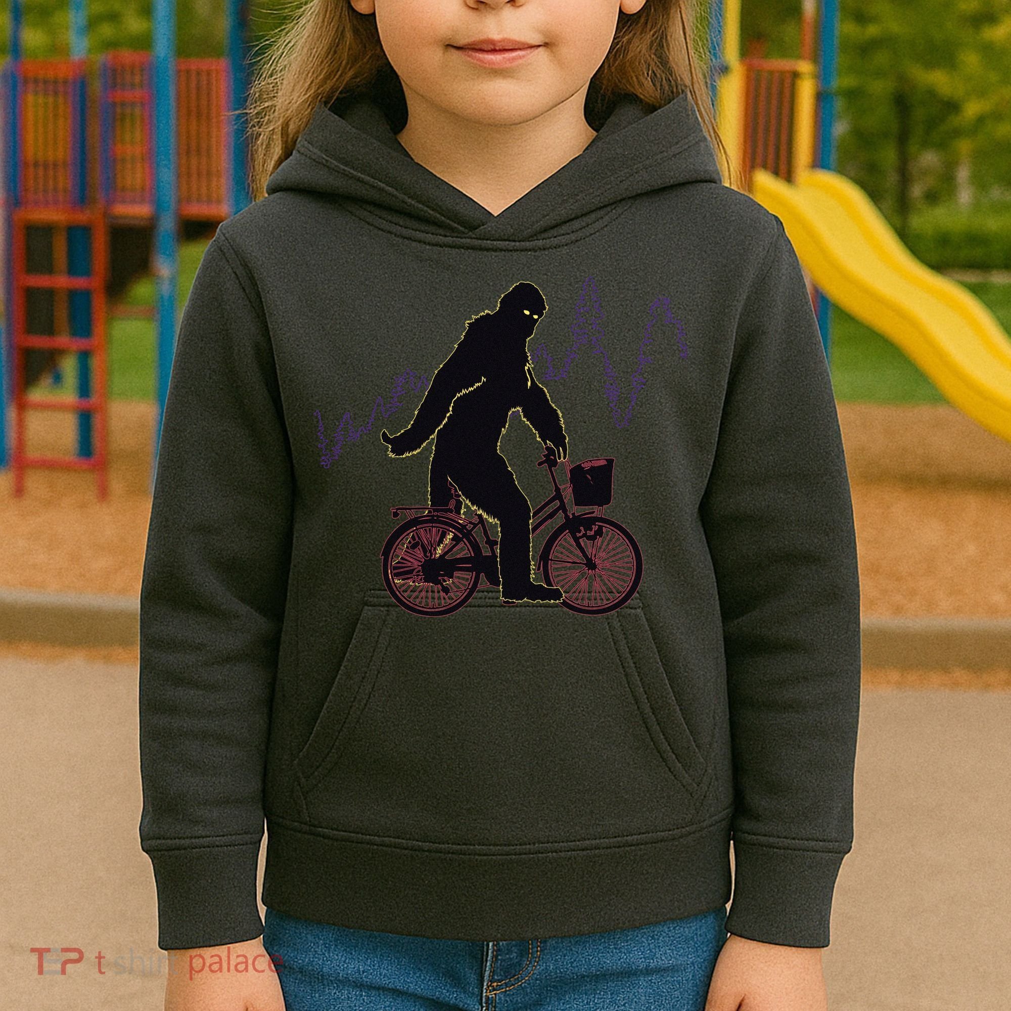 Bigfoot Cycling Kids Hoodie