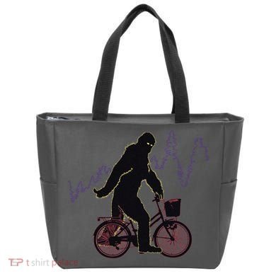 Bigfoot Cycling Tote Bag